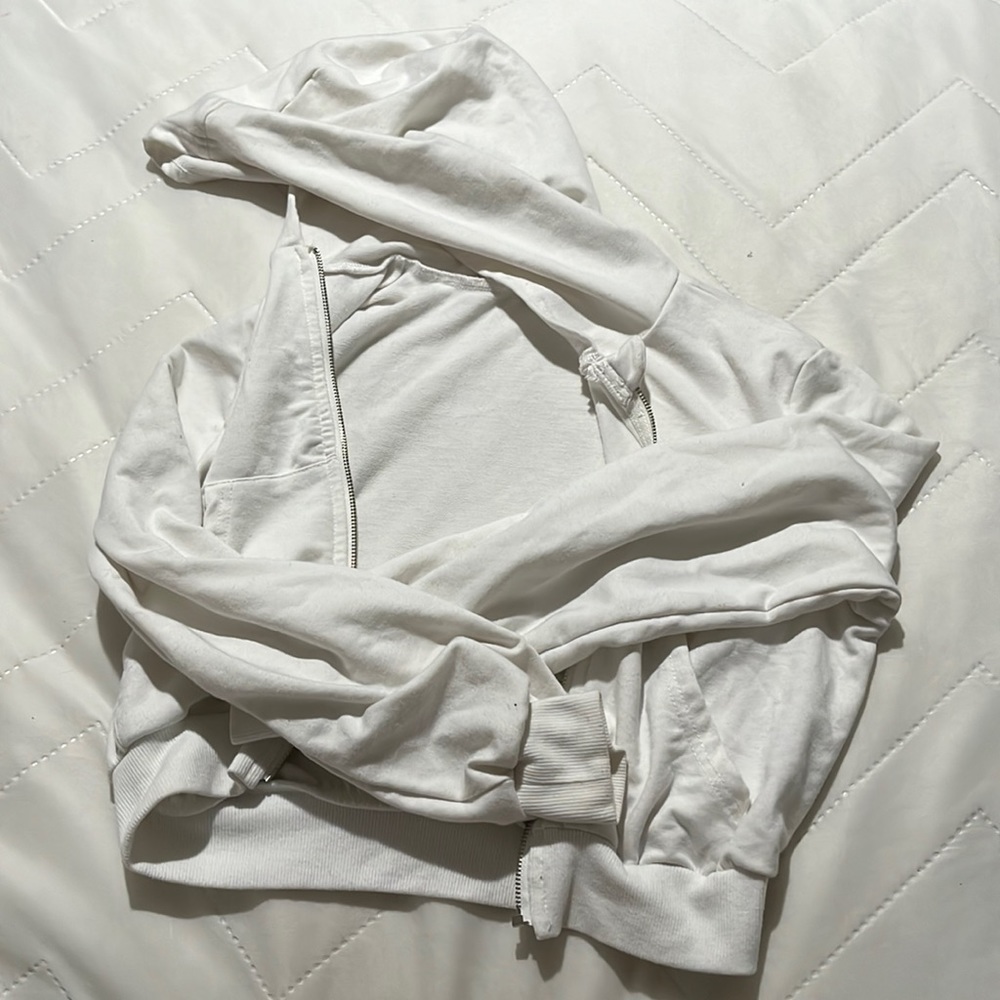 Kids white sweatshirt